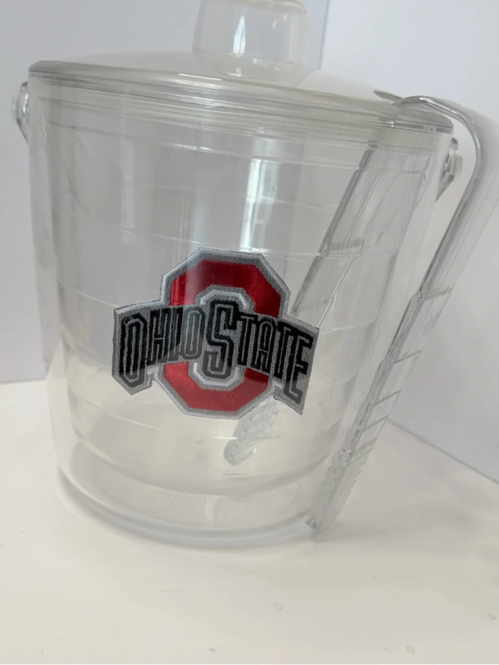 Vintage Ohio State Tervis Tumbler Company Ice Bucket Double Wall w/ lid